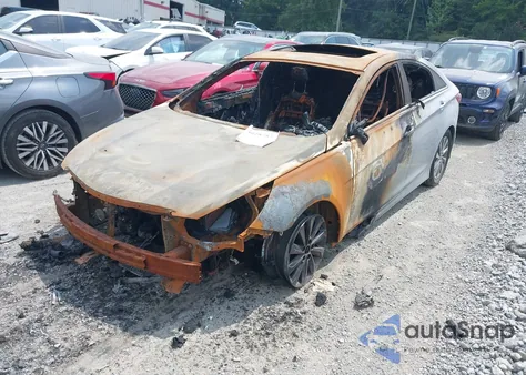 2014 Hyundai Sonata Limited z USA, uszkodzony, nr VIN 5NPEC4AC5EH838693